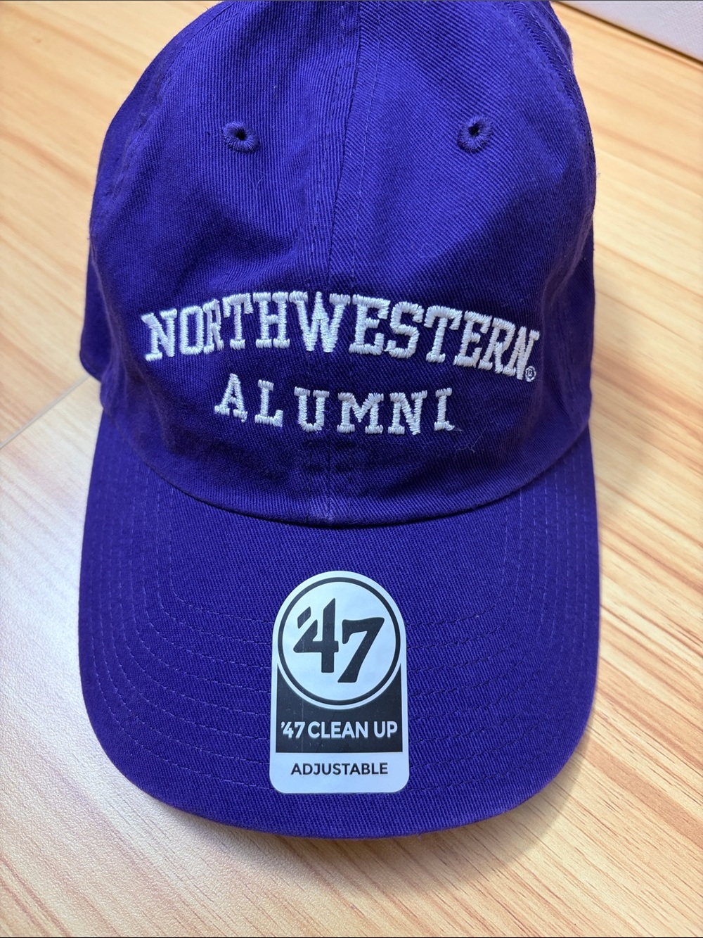 47 Northwestern Alumni Purple Adjustable Baseball Cap